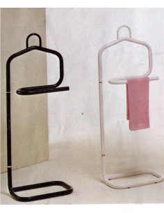 Indossatore portasciugamani in metallo rosso bianco nero...