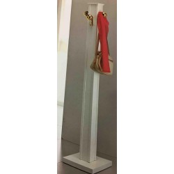 Portabiti a colonna attaccapanni moderno in legno colore...