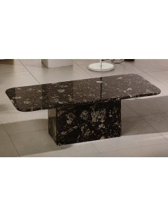 Tavolino da salotto rettangolare tutto in marmo colore...