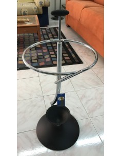 Portaombrelli in metallo cromato